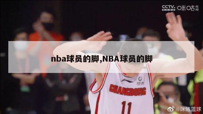 nba球员的脚,NBA球员的脚