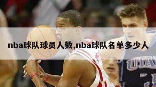 nba球队球员人数,nba球队名单多少人